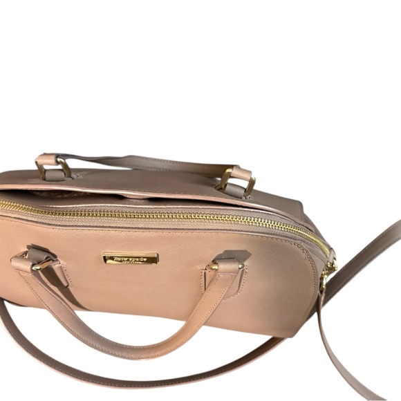 kate spade Dusty Mauve Blush Satchel Crossbody with Removable Strap - Picture 7 of 12